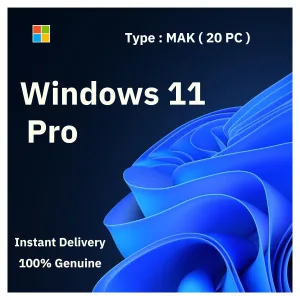 Windows 11 Pro MAK 20 PC