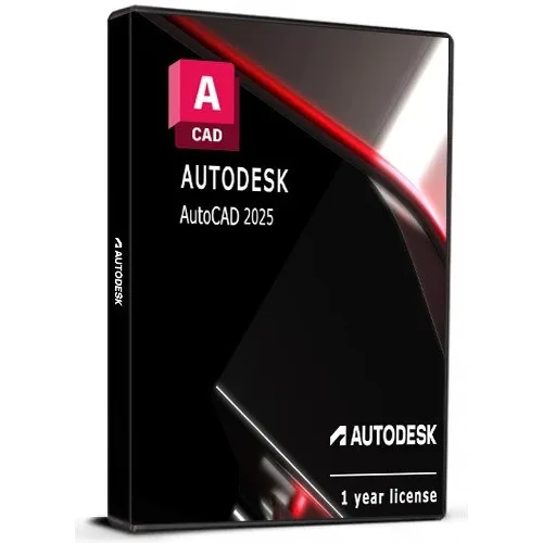 Autodesk AutoCAD 2025 for Windows 1 Device 1 Year License Global