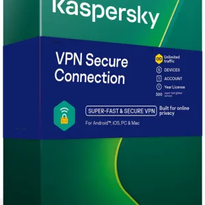 Kaspersky VPN Secure Connection (PC, Android, Mac, iOS) 5 Devices, 1 Year - Kaspersky Key - GLOBAL
